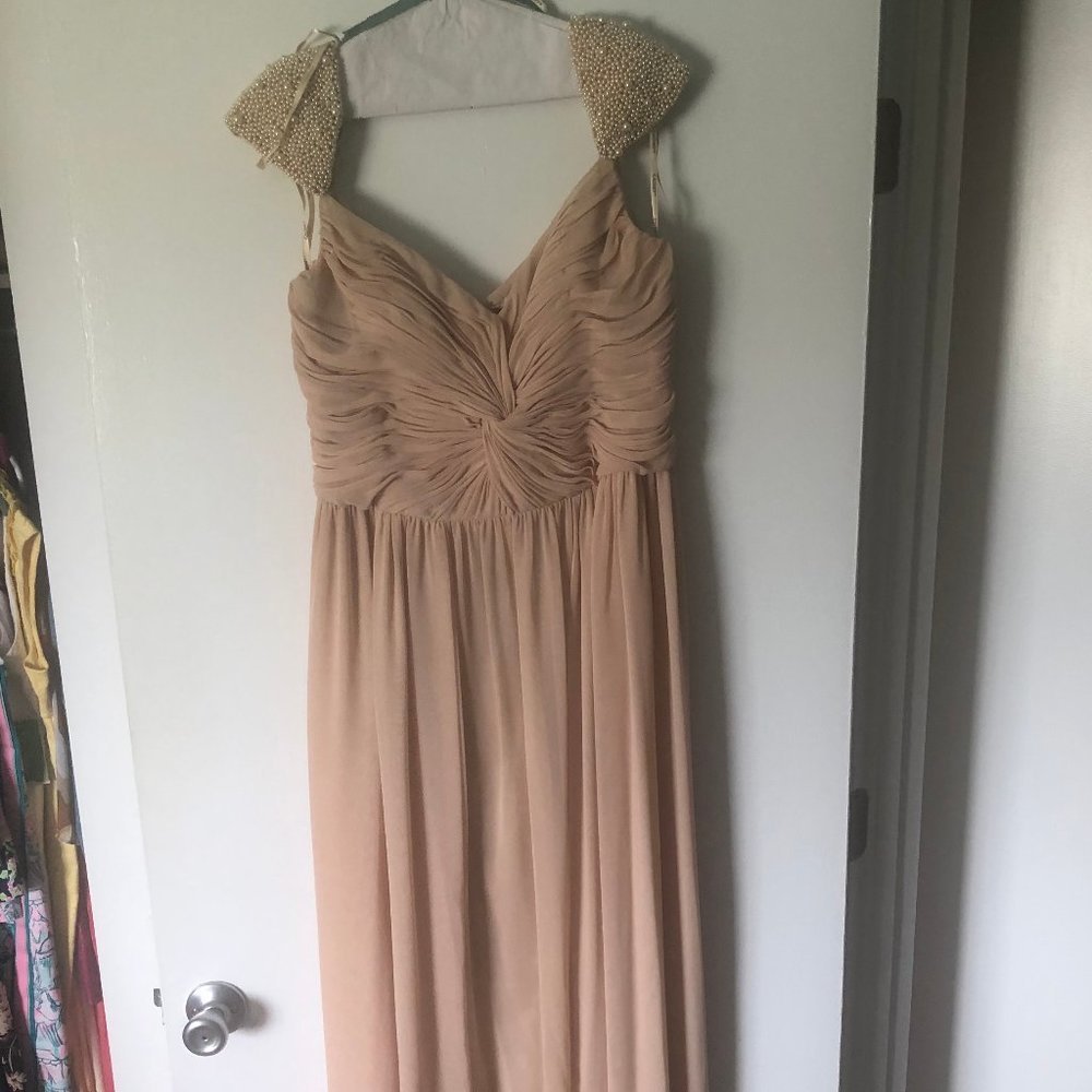 Cream Cachet Evening Gown